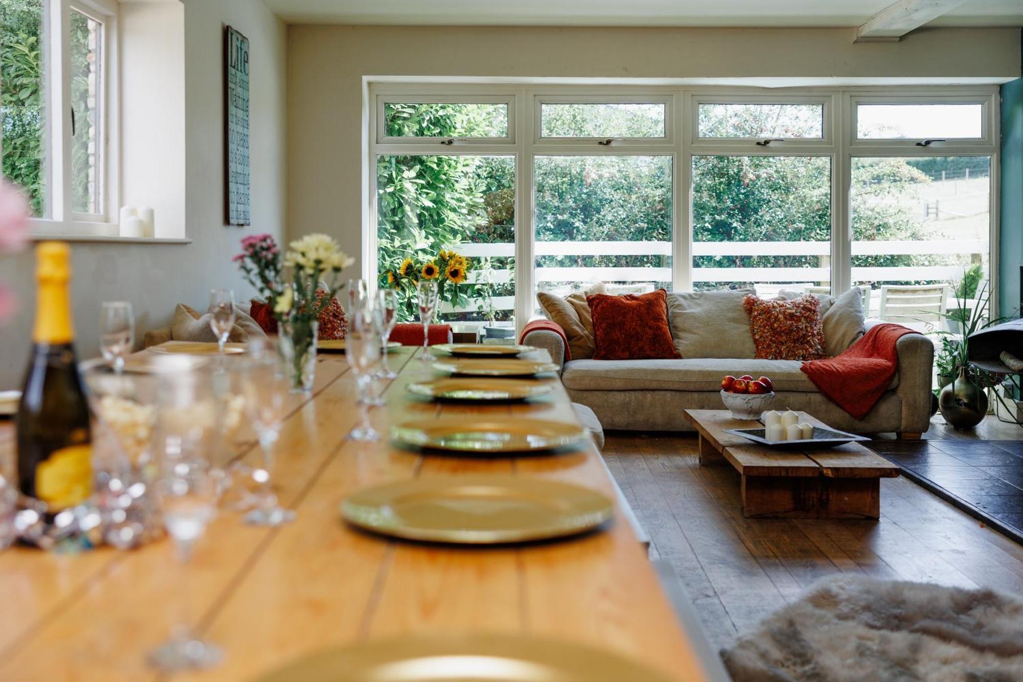 The West Barn Near Bath, Sleeps 24 And 2 Hot Tubs Vila Bristol Exterior foto